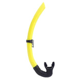 Max Maxb Diving Swimming Center Snorkel Silicone Breathing Tube Mouthpiece Yellow