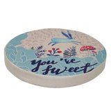 Max Round Stuffed Floor Seating Cushion for Living Room, Bedroom,Tatami Bunny 2