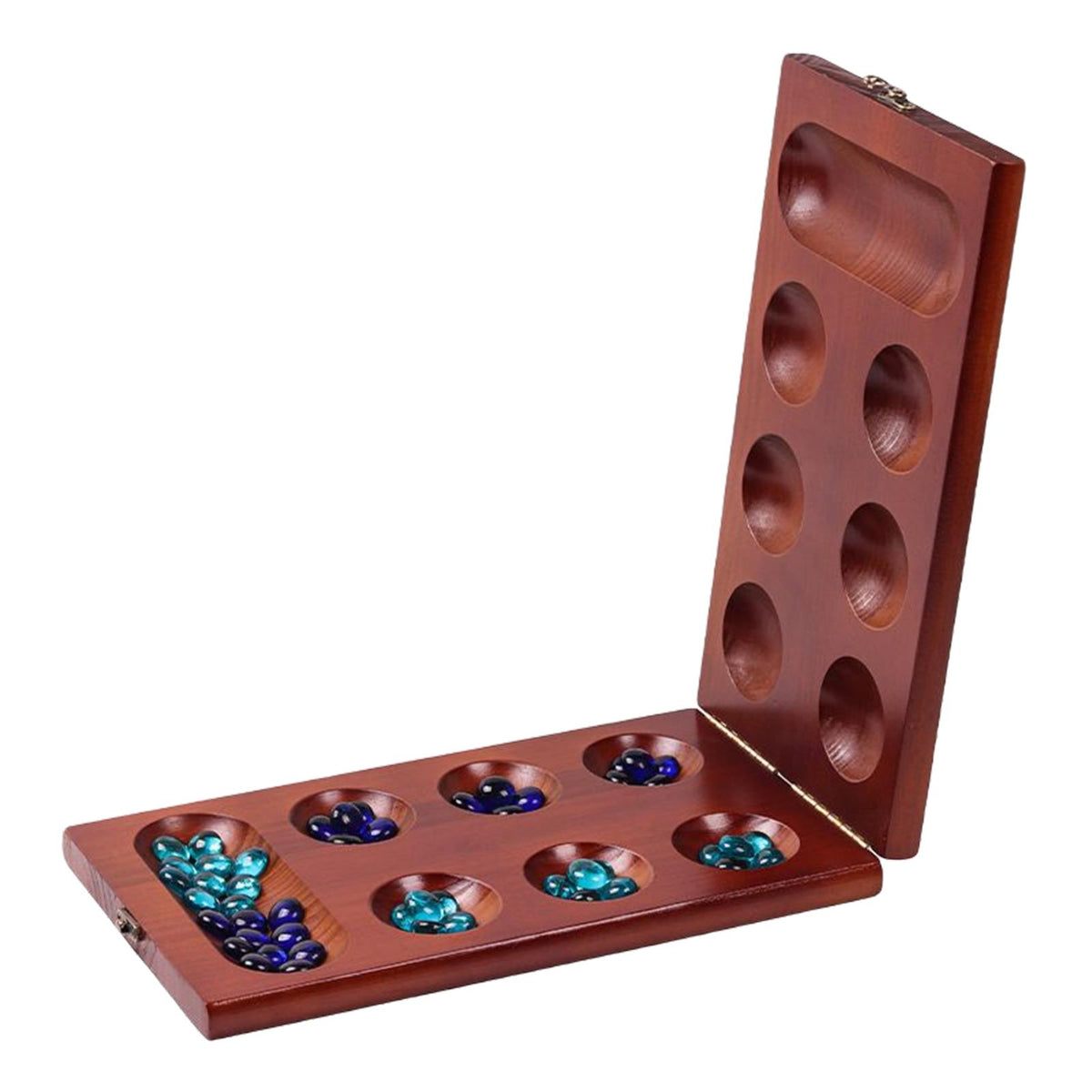Maxbell African Mancala Board Game, Educational Math Skills Learning for Travel Teen