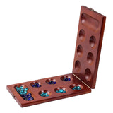 Maxbell African Mancala Board Game, Educational Math Skills Learning for Travel Teen