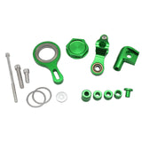 Maxbell Motorcycle Steering Damper Bracket Mount Set for Yamaha Yzf R6 Yzf R1 Green