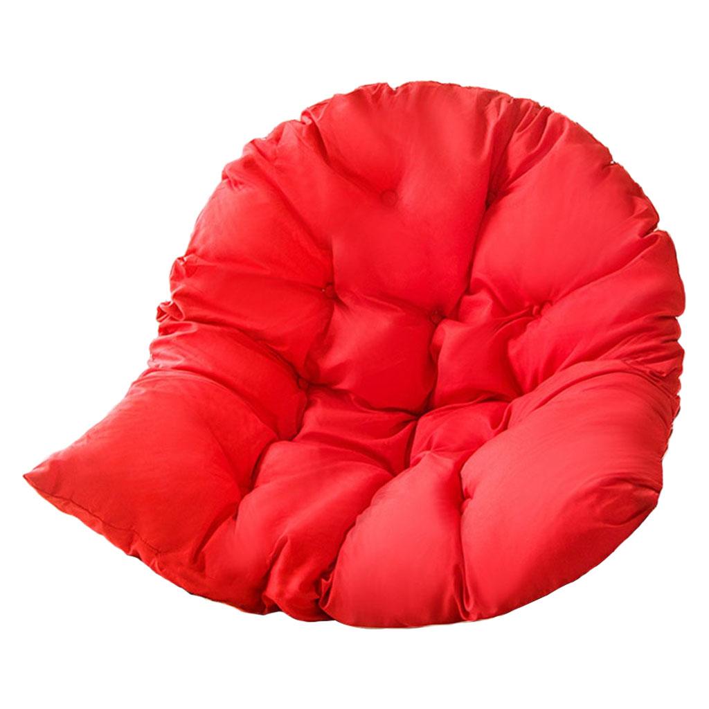 Maxbell Replacement Hanging Chair Cushion Soft Camping Cradle Chair Pads Cover red