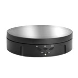 Maxbell Electronic 360 Degree Rotating Turntable Jewelry Holder for Jewelry Cake Black