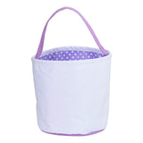 Maxbell Spring Easter Eggs Hunting Bags Treats Gift Bags for Holiday Shopping Daily Violet