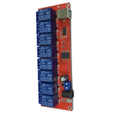 Max Maxb 8 Channel USB Relay Module HID No Drive USB Relay for MCU Control 5V