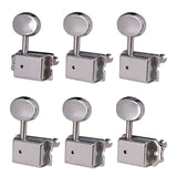 Maxbell Guitar Tuning Locking Tuners Replacement Headstocks Accessories silver