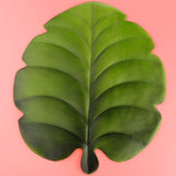 Max Artificial Monstera Leaves Tropical Palm Leaves Placemat Table Decoration B