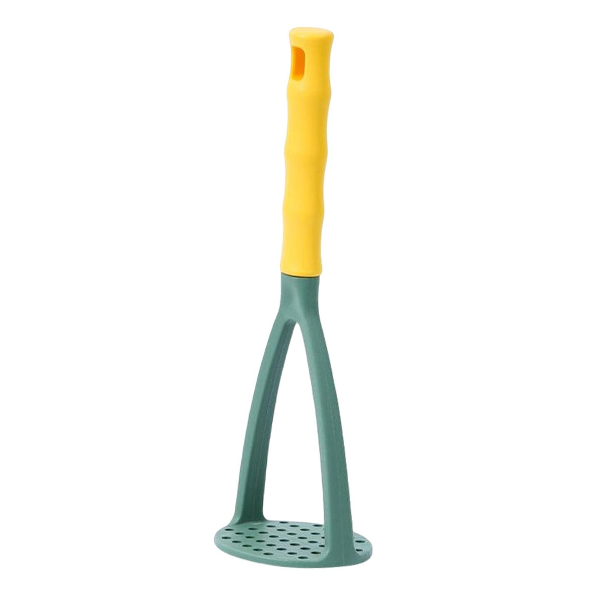 Maxbell Potato Ricer Hanging Hook Ergonomic Grip Manual for Yam Cooking Vegetable Green