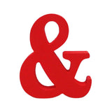 Max Red Wooden English Letters Decoration Ornaments for party AND Sign