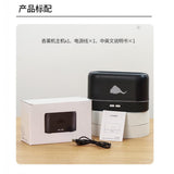 Maxbell Air Humidifier Essential Oil Aroma Diffuser USB Night Light for Dorm Office White