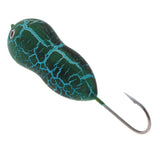 Maxbell Fishing Lures Baits Floating Bass Crankbaits Popper Hard Lures Hooks Color B