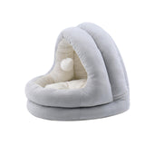 Maxbell Cat Bed Nest with Ball Cushion Soft for Kitten Small Medium Dog Small Cats