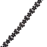 Maxbell 15 Yards Embroidery Lace Trim Sewing Applique DIY Wedding Dress Decor  10#