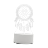 Maxbell Night Light Modern Portable Bedside Night Light for Bedroom Living Room Home Dreamcatcher Plug