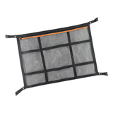 Maxbell Car Ceiling Cargo Net Pocket Car Roof Storage Organizer for Van Camping Orange