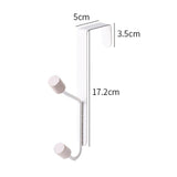 Maxbell Cabinet Door Hooks Holder Portable Accessories Storage for Scarves Hats