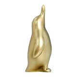 Maxbell Penguin Statue Resin Figurine Art Works Craft for Bookcase Home Decoration Aureate