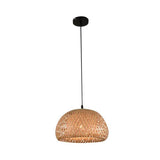 Maxbell Rattan Lamp Shade Lighting Ceiling Chandeliers for Bar living Room