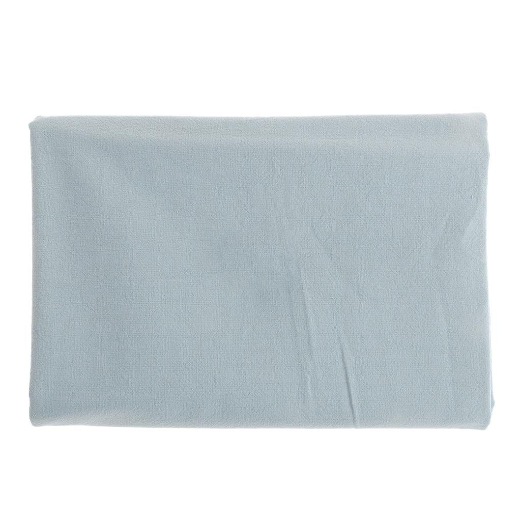 Maxbell 2 Meters Dyed Cotton Fabrics Quilt Cloths for Sewing Crafting DIY Blue