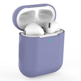 Maxbell Earphones Protective Cover for Airpods Wireless Earphone Case Lavender