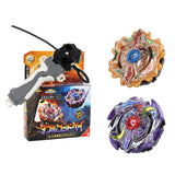 Max Maxb DIY 2-in-1 Rapidty Fight Burst Spinning Top B-00 Toy Grip Launcher Set