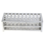 Maxbell Aluminum Test Tube Rack Stand for Lab Glasses Tube Display  12.5mm x 40 Hole