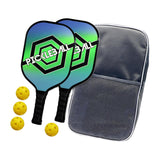 Maxbell Premium Pickleball Paddles Set Lightweight for Indoor and Outdoor Tournament Green