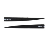 Maxbell 2Pcs Car Rearview Mirror Anti Scratch Strips Decal for Byd Professional Black