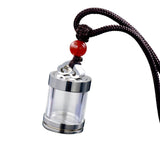 Maxbell Maxbell Cremation Urn Necklace Titanium Steel Memorial Pendant for Dog Argent