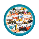 Maxbell flying saucers Outside Sporing Disc Cartoon Flyer Toy soft for Outdoor dog
