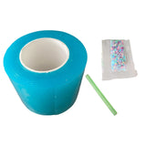 Maxbell Nano Mounting Tape Household Mounting Tape for Educational Toy Handmade Ball 1mmx4.5cmx1m blue