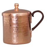 Max Moscow Mule Mug Cup Tea Coffee Beer Drinking Mug with Lid Copper 550ml