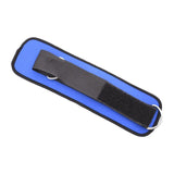 Maxbell Ankle Strap Adjustable Workout Lower Body Exercises Ankle Cuff for Kickbacks Dual Rings Blue