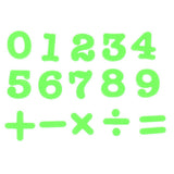 Maxbell EVA Magnetic 0~9 Numbers Fridge Magnet Stickers Kids Educational Toy Green