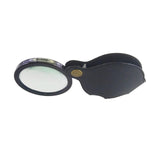 Maxbell Jewelry Magnifier Hand Loupe with Protective Sheath for Jewelry Detection   Magnification 10X