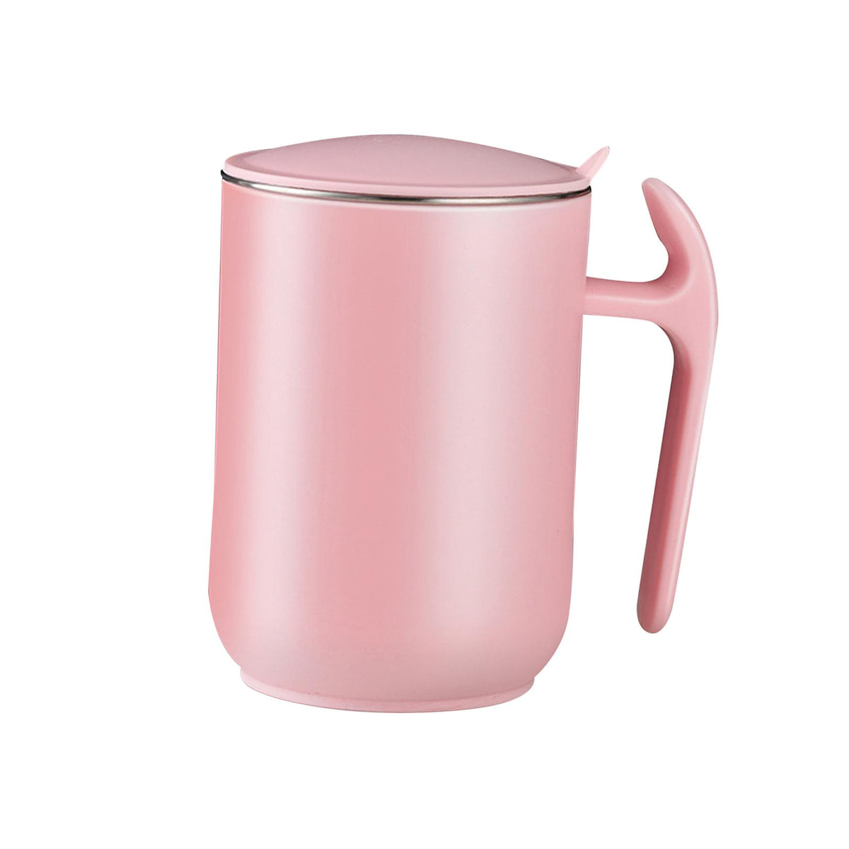 Maxbell Vacuum Coffee Tumbler Thermal Coffee Mug Stainless Steel Mug for Travel Pink