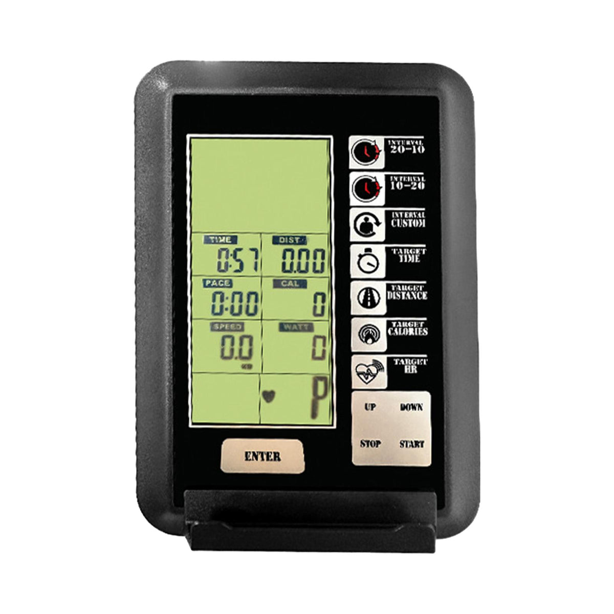Maxbell Bike Computer Bicycle Speedometer Odometer for Fan Bikes Treadmills Time Without Heart Rate