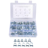 Max Maxb 84Pcs 10 Size Mini Fuel Injection Style Hose Clamp For Diesel Petrol Pipe
