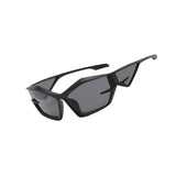 Maxbell Cat Eye Sunglasses Sun Glasses Men Women Comfortable for Beach Black Gray