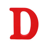 Max Red Wooden English Letters Decoration Ornaments for party D