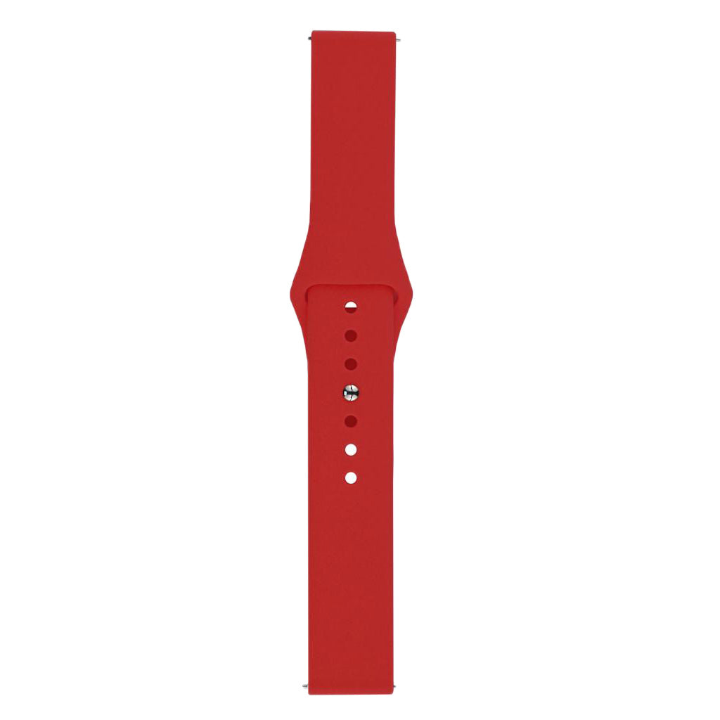 Maxbell Sport Soft Silica Gel Replacement Watchband For Garmin Fenix5 Red
