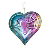 Maxbell Wind Chimes Swivel Memorial Stainless Steel Unique for Souvenir Gift Outside 20cmx28.8cm