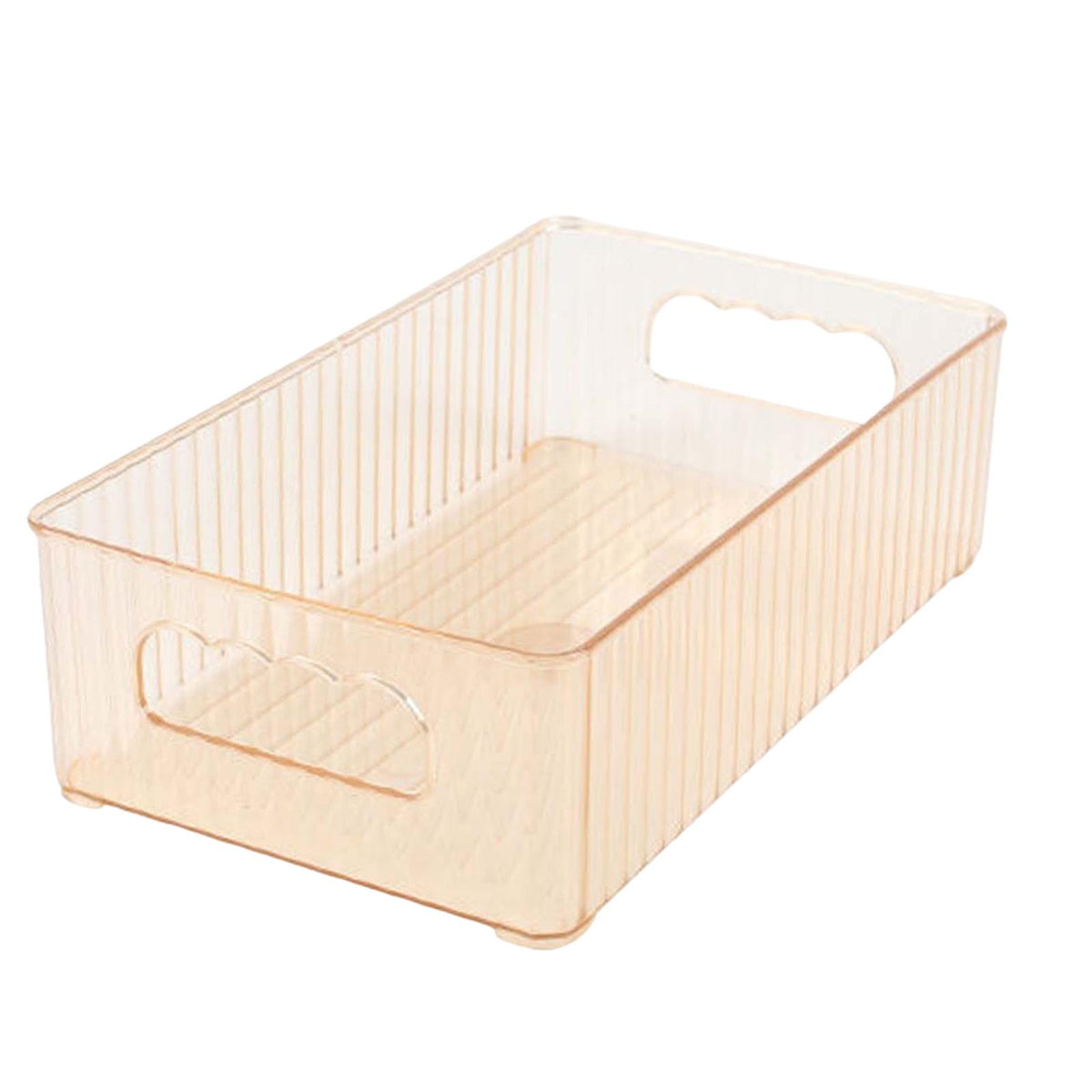 Maxbell Storage Boxes Closet Organizer Multi Use Stackable for Kitchen Home Office Orange
