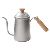 Maxbell Pour Over Gooseneck Tea Pot Coffee Maker Kettle Long Narrow Coffee Pot Argent B