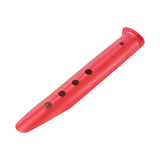 Maxbell Aluminum Alloy Tent Stakes Pegs Loose Sand Heavy Duty for Hiking Outdoor red