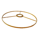 Maxbell Lamp Shade Frame Ring DIY Tabletop Light Stand Holder for Light Cover Anniversary Aureate 38cm