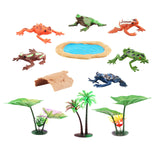 Maxbell Aquarium Simulation aquatic Decor Education Kid Toy for Home Style B