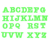Maxbell 26pcs EVA Magnetic Alphabet Fridge Magnet Early Learning Toy Green