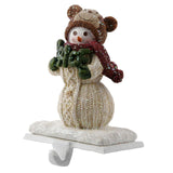 Maxbell Christmas Snowman Sock Hook Scene Layout Accessories for Bedroom Bookshelf C