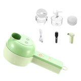 Maxbell Electric Vegetable Slicer Veggie Chopper Masher for Chili Potato Cowpea